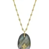 Sale Collier Gaia N°1 Labradorite Femme Colliers