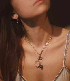 Hot Collier Initiale N°5 Or Femme Colliers