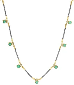 New Collier Nora Emeraudes Femme Colliers