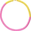 Online Collier Palmier Rose Et Jaune X Jane De Boy Femme Colliers