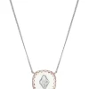 New Collier Pierrot N° 2 Blanc Et Diamants Femme Colliers