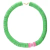 Sale Collier Pukhet Vert X Jane De Boy Femme Colliers