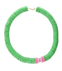 Sale Collier Pukhet Vert X Jane De Boy Femme Colliers