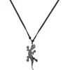 Hot Collier Salamandre Argent Femme Colliers