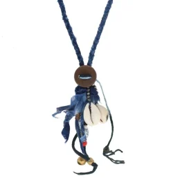 Clearance Collier Sautoir Cauri Piece Indien Femme Colliers