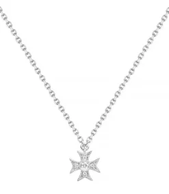 Hot Collier Yesterday Simple Or Blanc Femme Ras De Cou