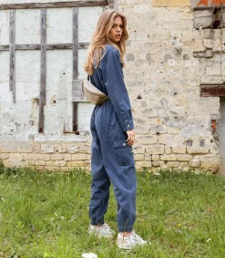 Combinaison Danica Bleu Femme Combinaisons