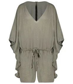 Online Combishort Col V Militaire Femme Combinaisons