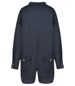 Clearance Combishort On The Road Midnight Blue Femme Combinaisons