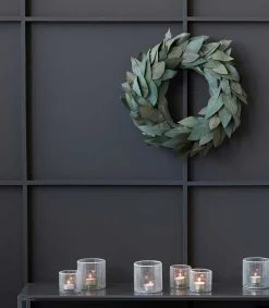 Discount Couronne De Noël Feuilles Déco De Noël