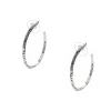 Online Creoles Argent Gravees Femme Boucles D'Oreilles