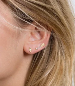 Sale Cry Me A River Boucle D'Oreille Or Jaune Et Diamant Femme Boucles D'Oreilles