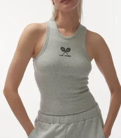 Online Debardeur Bella Gris Femme Hauts