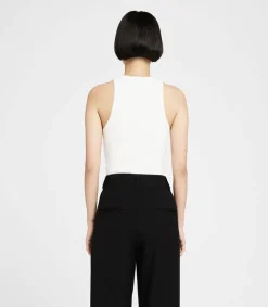 Clearance Debardeur Eva Blanc Femme Hauts