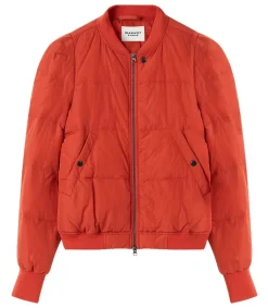 Doudoune Legere Cody Burnt Orange Femme Manteaux & Vestes