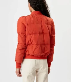 Doudoune Legere Cody Burnt Orange Femme Manteaux & Vestes