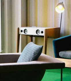 Outlet Enceinte Haute-Fidelite Ld130 Cs En Chene Massif Enceintes