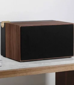 Clearance Enceinte Haute-Fidelite Pr/01 En Noyer Enceintes