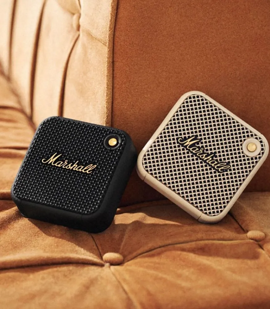 Outlet Enceinte Portable Willen Black And Brass Enceintes