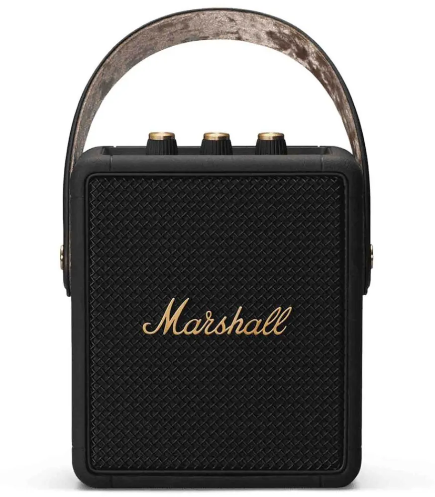 New Enceinte Stockwell Ii Black And Brass Enceintes