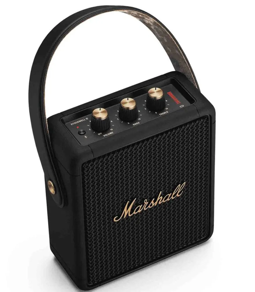 New Enceinte Stockwell Ii Black And Brass Enceintes