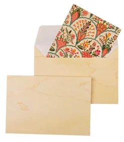 Sale Enveloppe En Bois De Merisier Cartes Postales