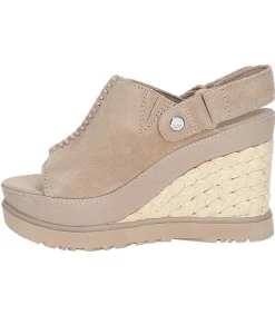 Best Espadrilles Compensees Abbot Adjustable Slide San Femme Sandales & Tongs