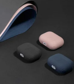 Hot Etui En Silicone Texture Curve Case Pour Airpods Pro Accessoires Smartphone