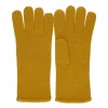 Gants Joe En Cachemire Ocre Femme Gants & Moufles