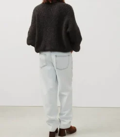 Gilet Zolly Anthracite Chine Femme Mailles & Sweats