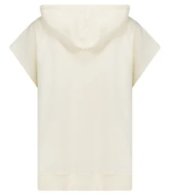 Best Hoodie Sans Manches Ecru Femme Mailles & Sweats