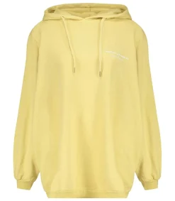 Hoodie Super Oversized Soft Yellow X Jane De Boy Femme Mailles & Sweats
