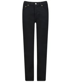 Clearance Jean 501® Crop Black Sprout Femme Bas