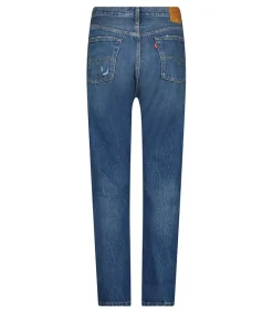 Discount Jean 501® Original Destructed Dark Indigo Femme Bas