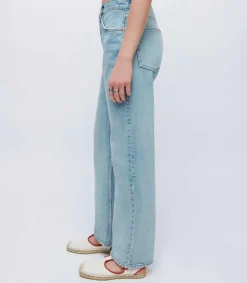 New Jean Droit 90S Low Slung Femme Bas