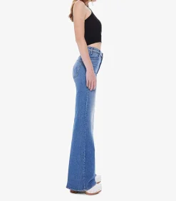 Best Jean Droit The Hustler Roller Heel Tropic Femme Bas