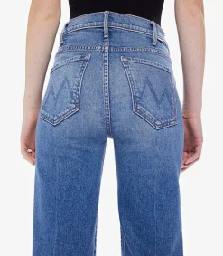 Best Jean Droit The Hustler Roller Heel Tropic Femme Bas