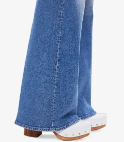 Best Jean Droit The Hustler Roller Heel Tropic Femme Bas