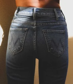 Best Jean Droit The Hustler Roller Heel Tropic Femme Bas