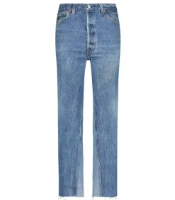 Sale Jean Flare Crop Taille Haute Levi'S Femme Bas