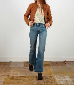 New Jean Flare Saint Charles Remake Femme Bas