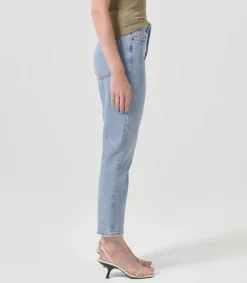 Discount Jean High Rise Cropped Riley Dimension Femme Bas
