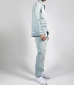 Online Jean Homme Nathan Straight Bleu Clair Homme Pantalons