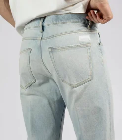 Online Jean Homme Nathan Straight Bleu Clair Homme Pantalons