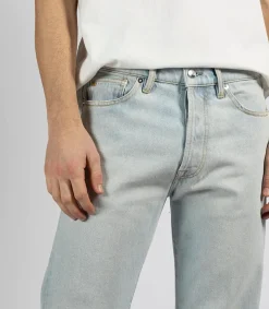 Online Jean Homme Nathan Straight Bleu Clair Homme Pantalons