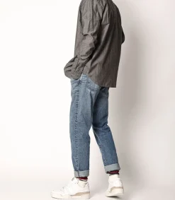 Clearance Jean Homme Slim Carver Tapered Indigo Homme Jeans