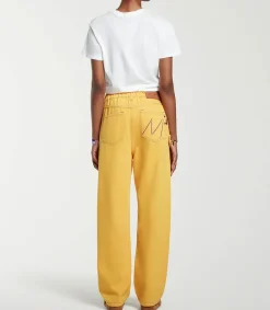 Outlet Jean Jaune Décontracte Femme Bas