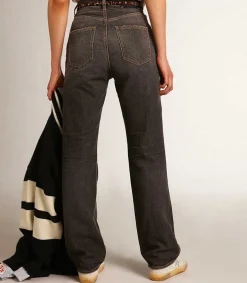 Hot Jean Journey Frida Noir Stonewashed Femme Bas