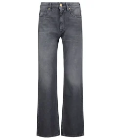 Discount Jean Lover Noir Delave Femme Bas