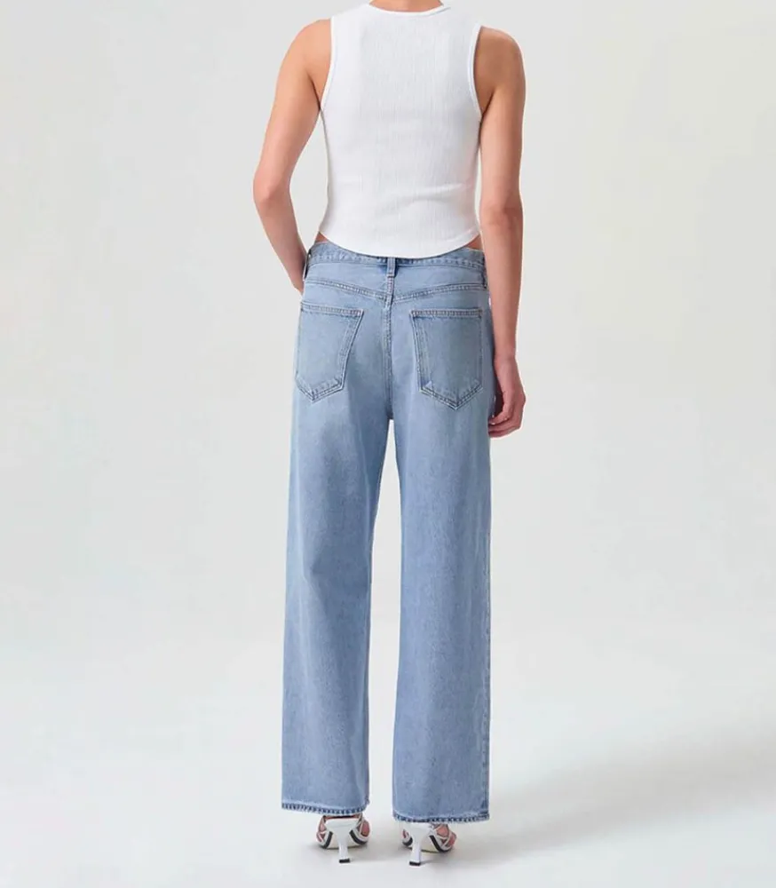 Hot Jean Low Slung Baggy Void Femme Bas
